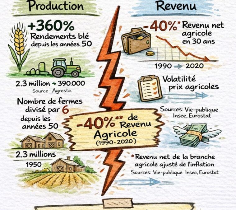Produire plus ne veut pas dire gagner sa vie